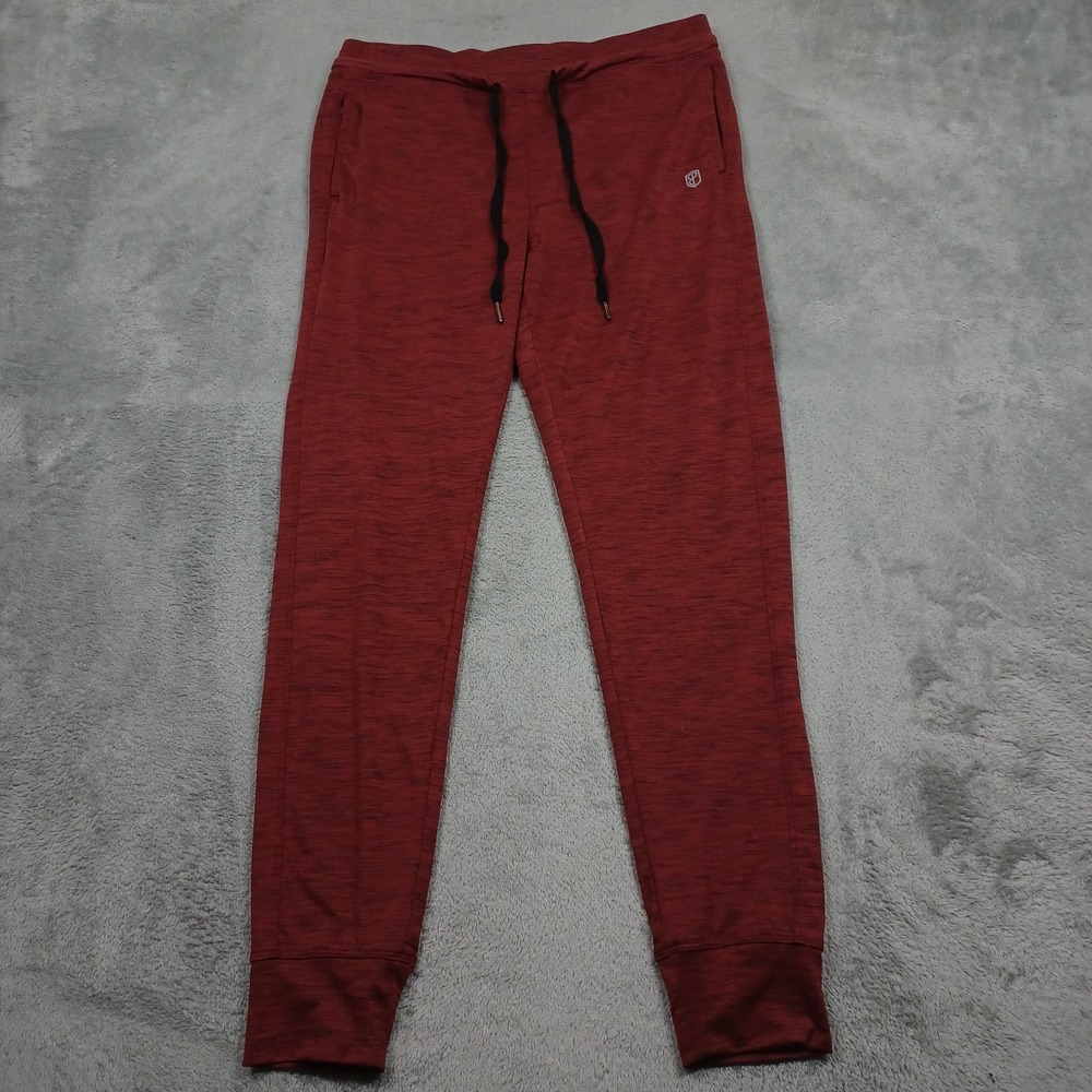Born Primitive Joggers Mens Medium Red Drawstring Activewear Casual